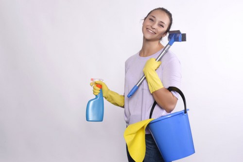 End of tenancy cleaning in a Uxbridge bathroom