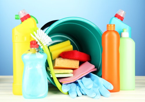 Team member preparing reusable materials for charity donation in Uxbridge