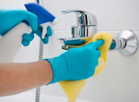 Hot water extraction carpet cleaning in a local Uxbridge property