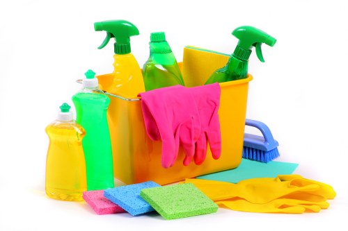 Professional deep cleaning service for a Uxbridge rental home